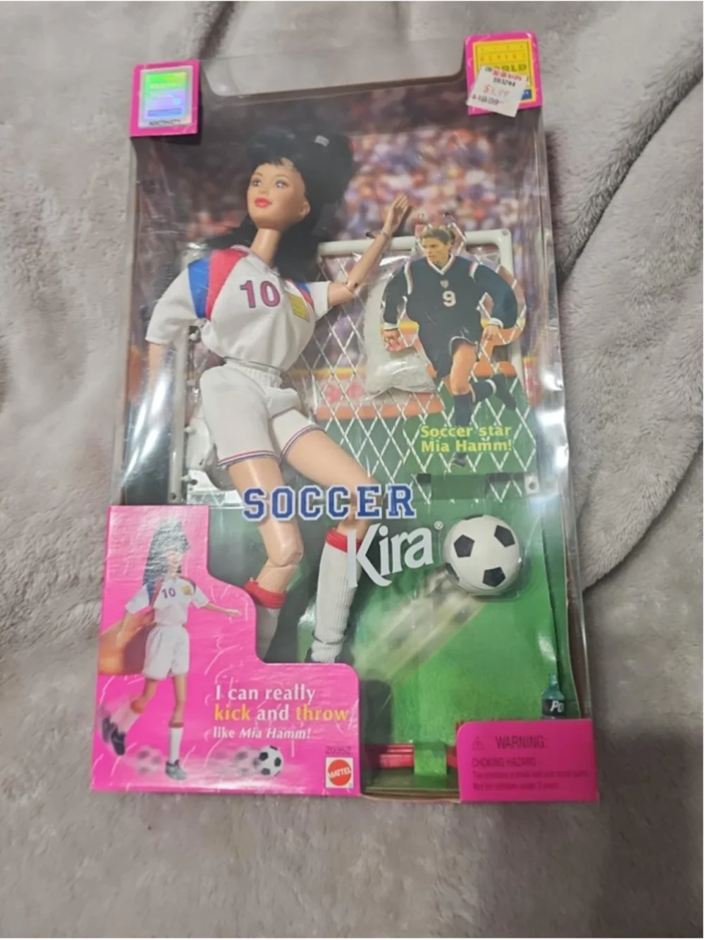 1998 Soccer Kira / USA ’99 Women’s World Cup. Mattel #20352